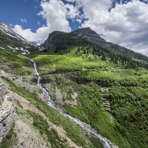 Green mountains