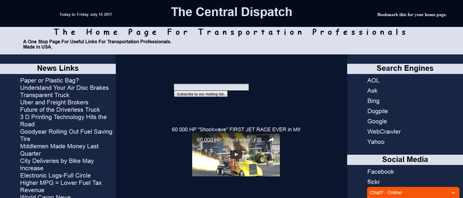 Transportation Links at The Central Dispatch
